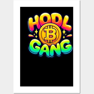 HODL GANG Posters and Art